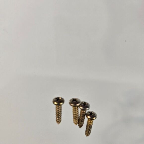 6 Vintage Brass Drawer Handle Pulls French Provincial Cabinet Hardware - Picture 4 of 6